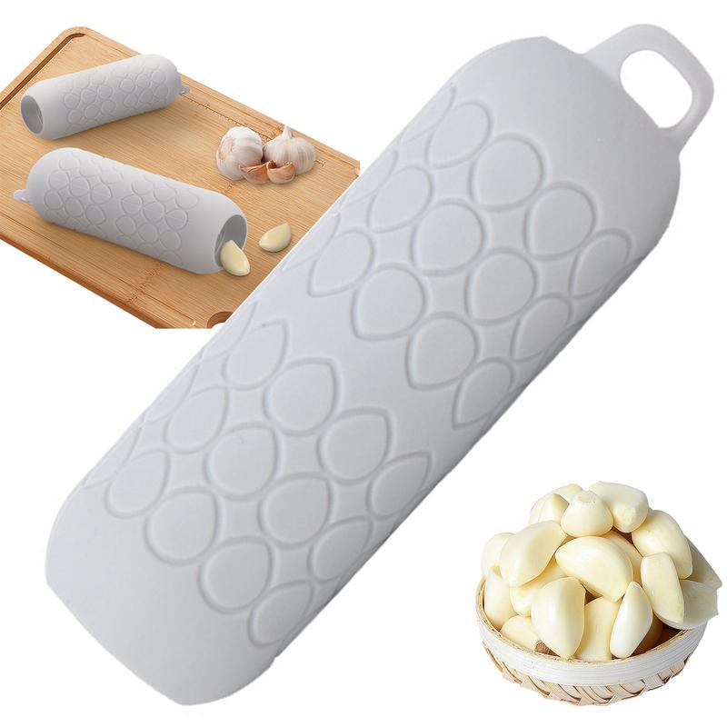 Kitchen Gadgets For Small Kitchens - أنبوب مقشرة الثوم سيليكون سريع لتقشير