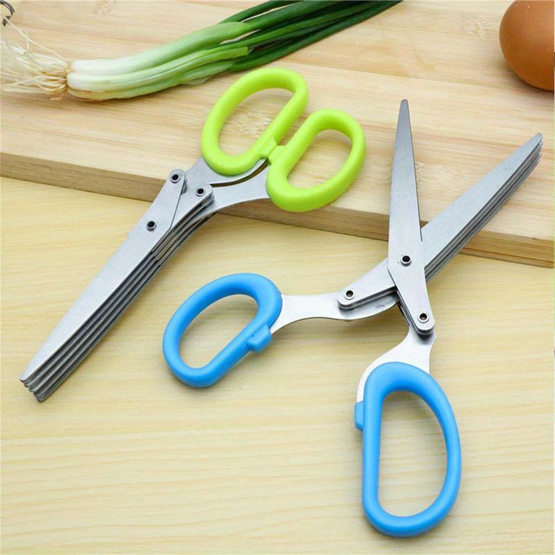 Herb Scissors 5 Blade - مقصات مطبخ من الفولاذ المقاوم للصدأ