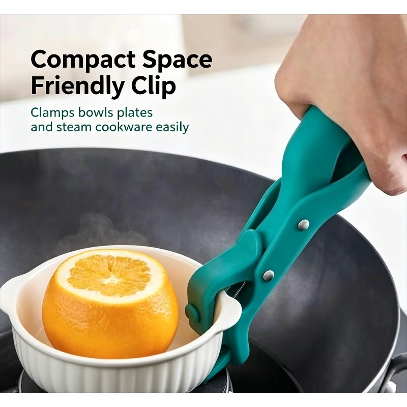 Kitchen Gadgets Holder - مشبك وعاء مقاوم للحرارة، مقبض سيليكون