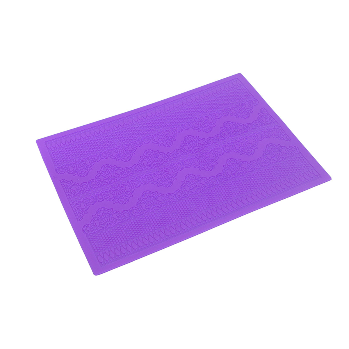 Silicone Mold Baking - قطعة واحدة من حصيرة السيليكون البنفسجية،