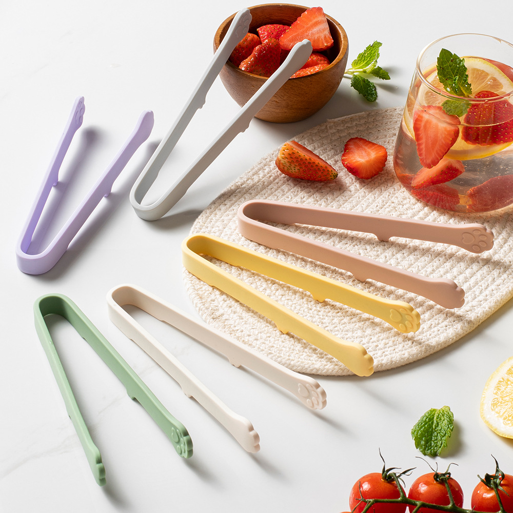 Quirky Kitchen Gadgets - لطيف القط باو سيليكون ملقط طعام
