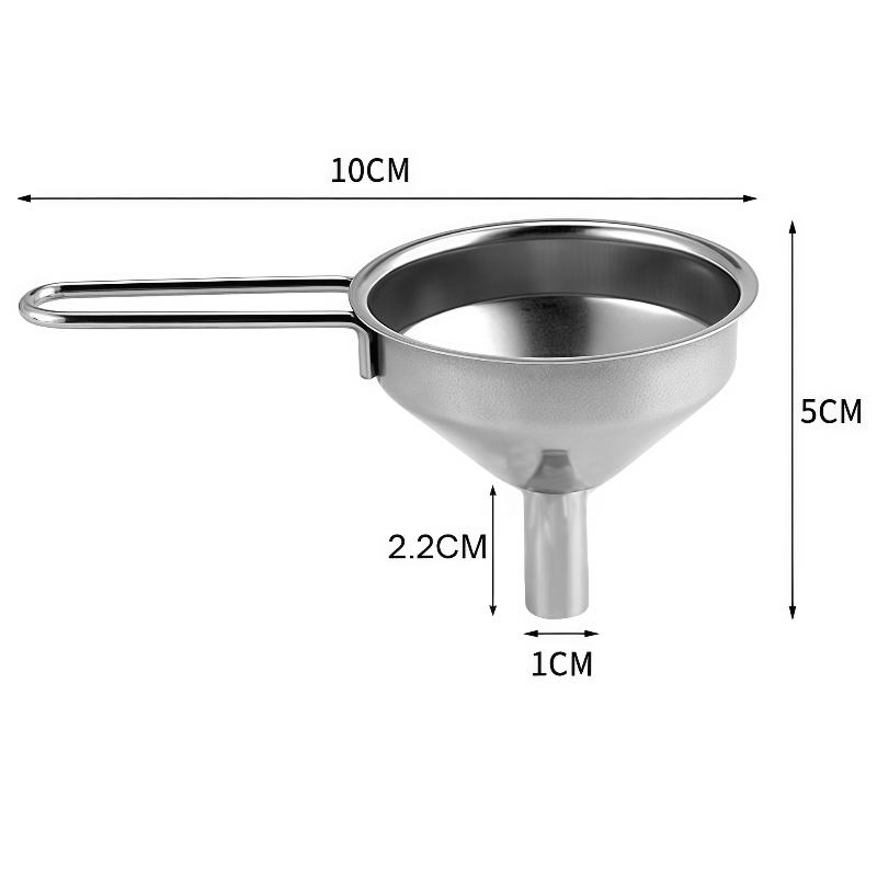Kitchen Gadgets For Small Kitchens - قمع معدني صغير من الفولاذ المقاوم