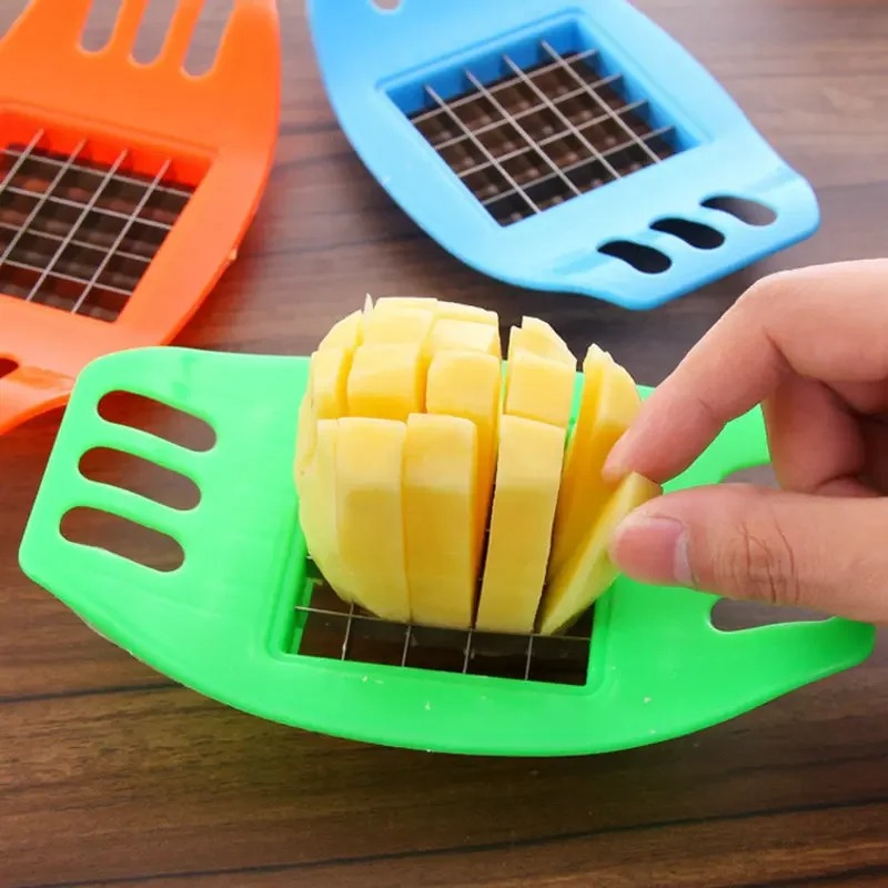 Kitchen Gadgets Vegetable Chopper - آلة صنع البطاطس المقلية، قطاعة بطاطس
