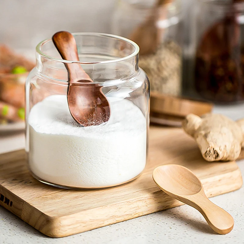 Kitchen Gadgets For Small Kitchens - 4 قطعة ملاعق خشبية صغيرة المطبخ