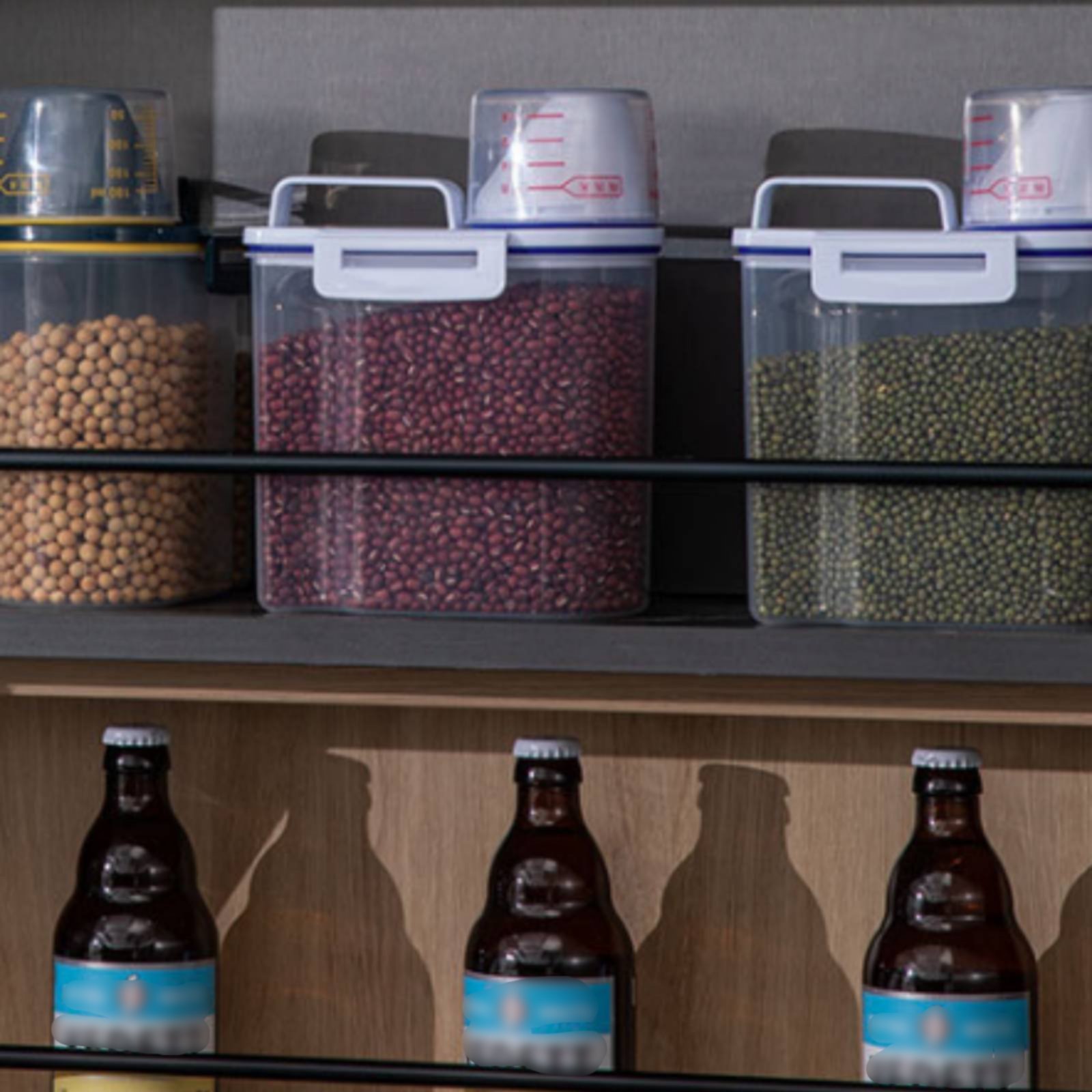 Food Storage Containers - حاوية تخزين الأرز مانعة للرطوبة مع