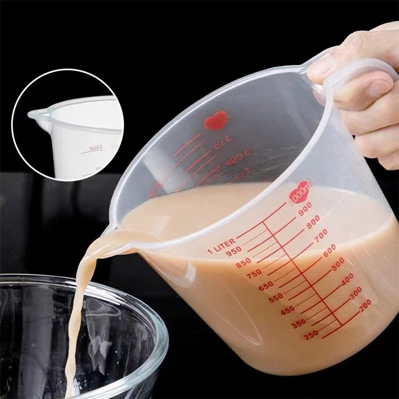 Kitchen Gadgets Under 500 - 250/500/1000 مللي كوب قياس الكؤوس والملاعق