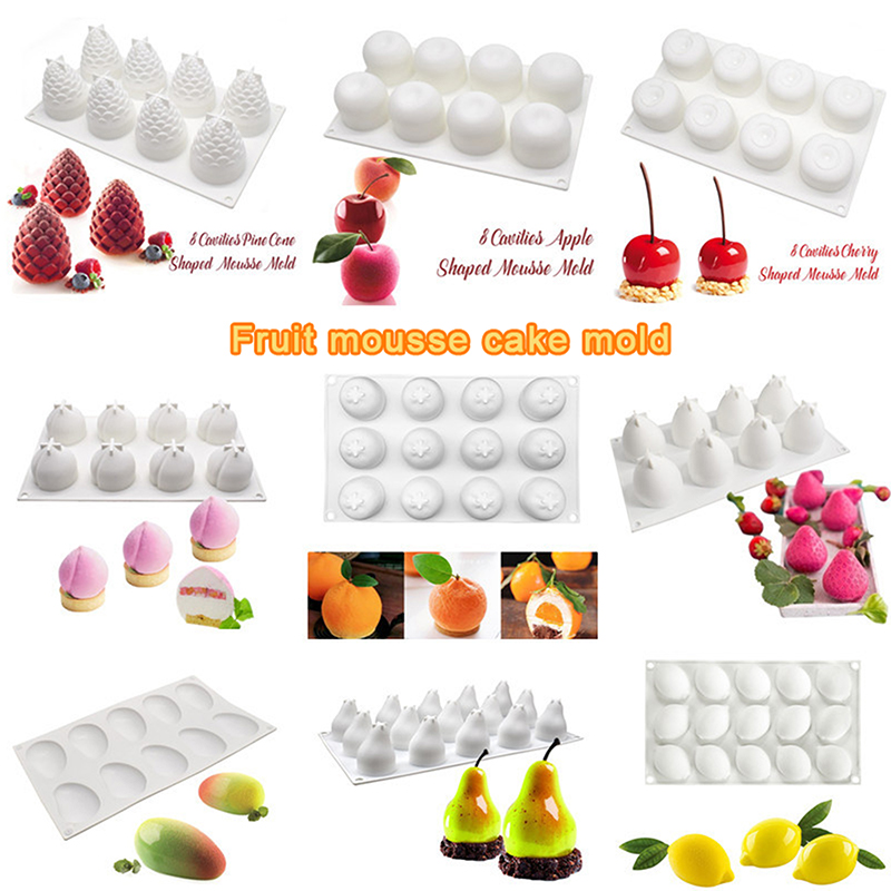 Silicone Mold Baking - قالب كيك سيليكون صالح للطعام بتصميم