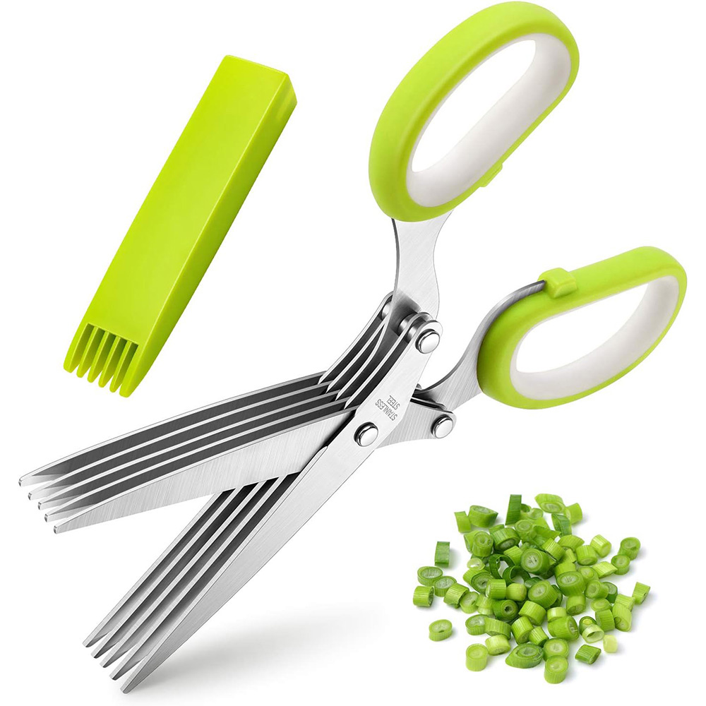 Herb Scissors 5 Blade - مقص عشبي من الفولاذ المقاوم للصدأ