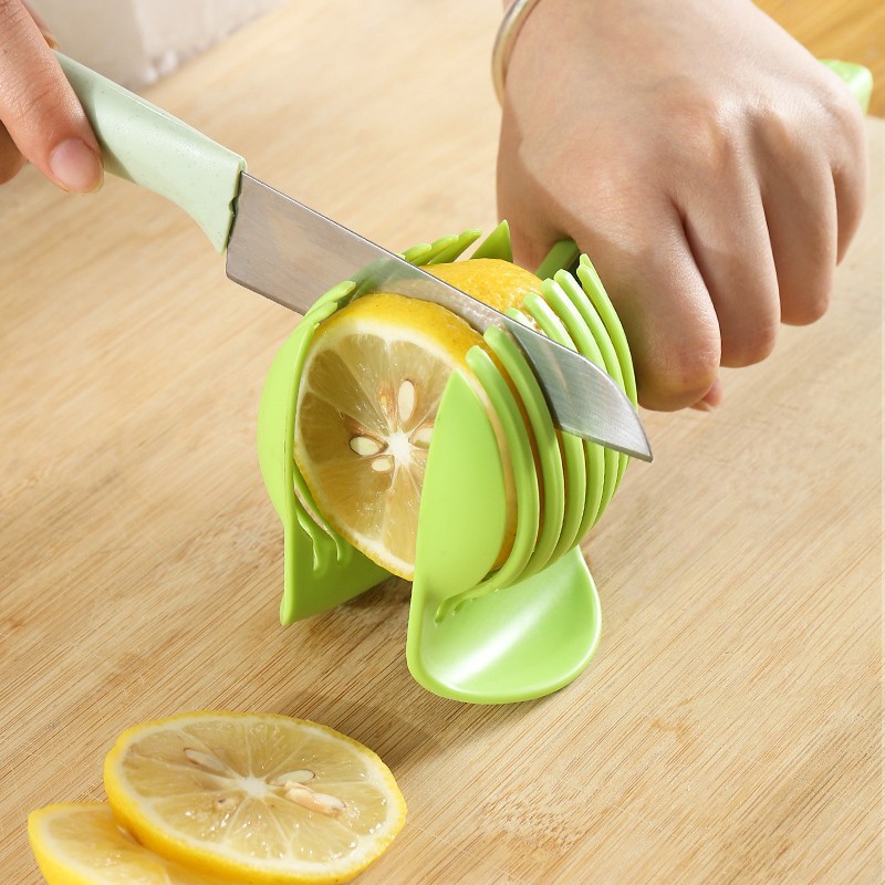 Kitchen Gadgets Holder - حامل ومقطع الليمون، يثبت الفاكهة بإحكام