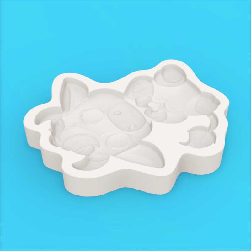 قالب حلويات على شكل بقرة بتصمي - مراجعة Silicone Mold Baking وسعره