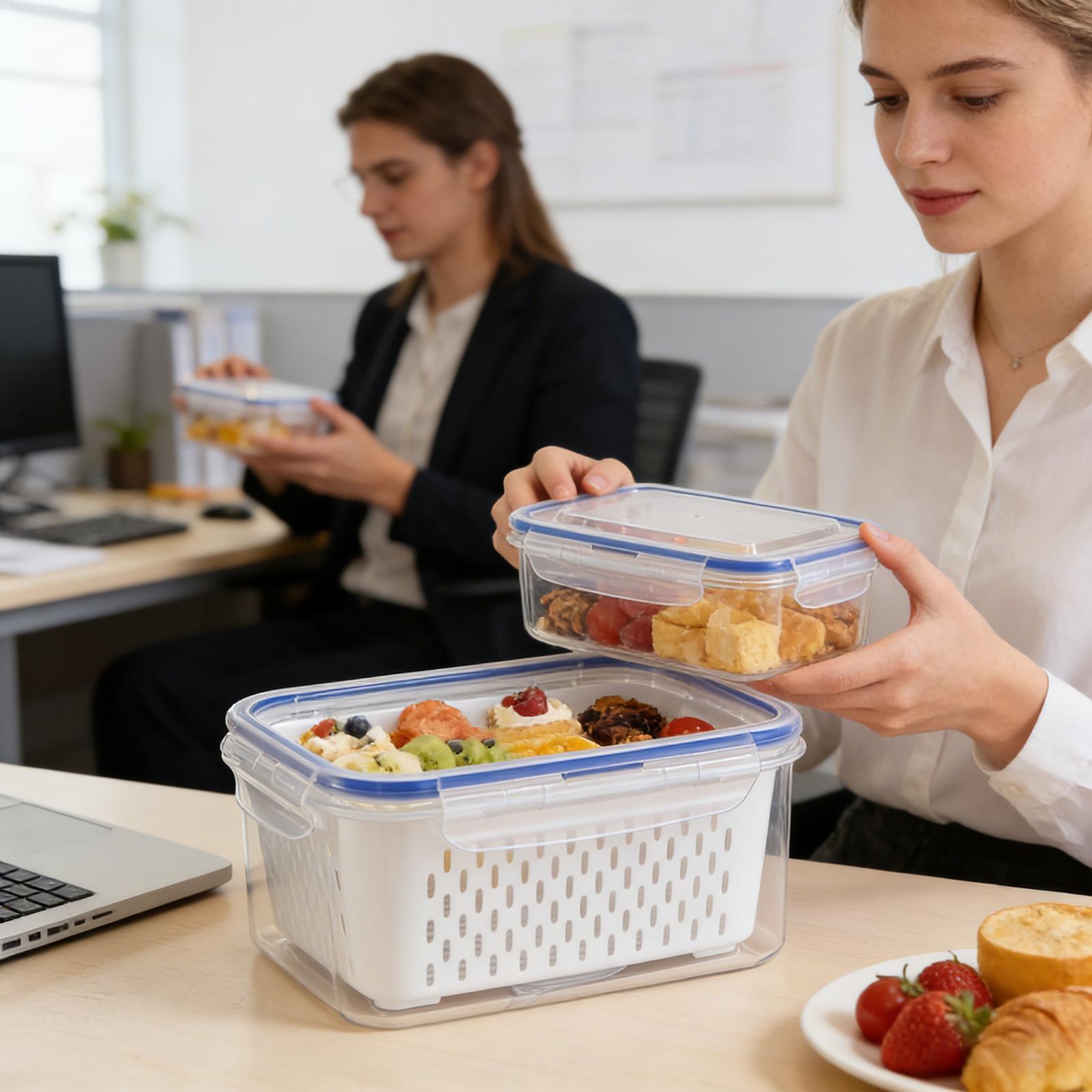 حاوية تخزين طعام 4 في 1، منظما - مراجعة Food Storage Containers وسعره