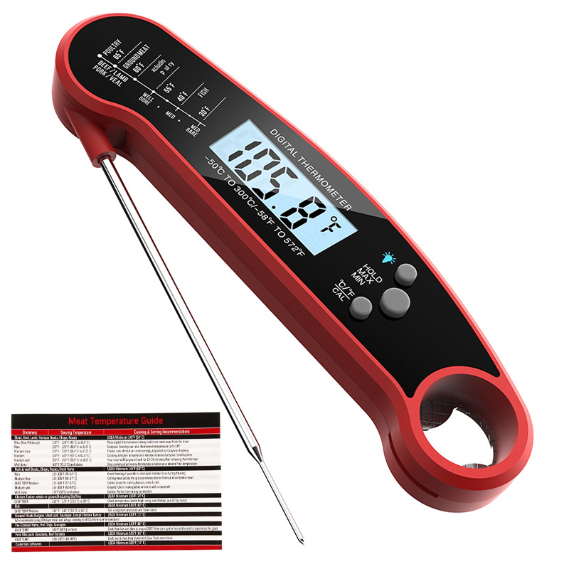 ميزان حرارة رقمي للحوم عالي ال - مراجعة Instant Read Thermometer وسعره