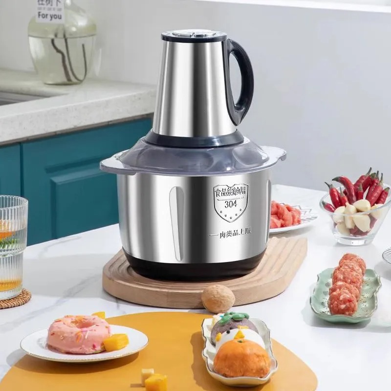 مفرمة طعام كهربائية من الفولاذ - مراجعة Kitchen Gadgets Vegetable Chopper وسعره