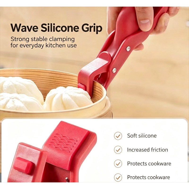 مشبك وعاء مقاوم للحرارة، مقبض  - مراجعة Kitchen Gadgets Holder وسعره