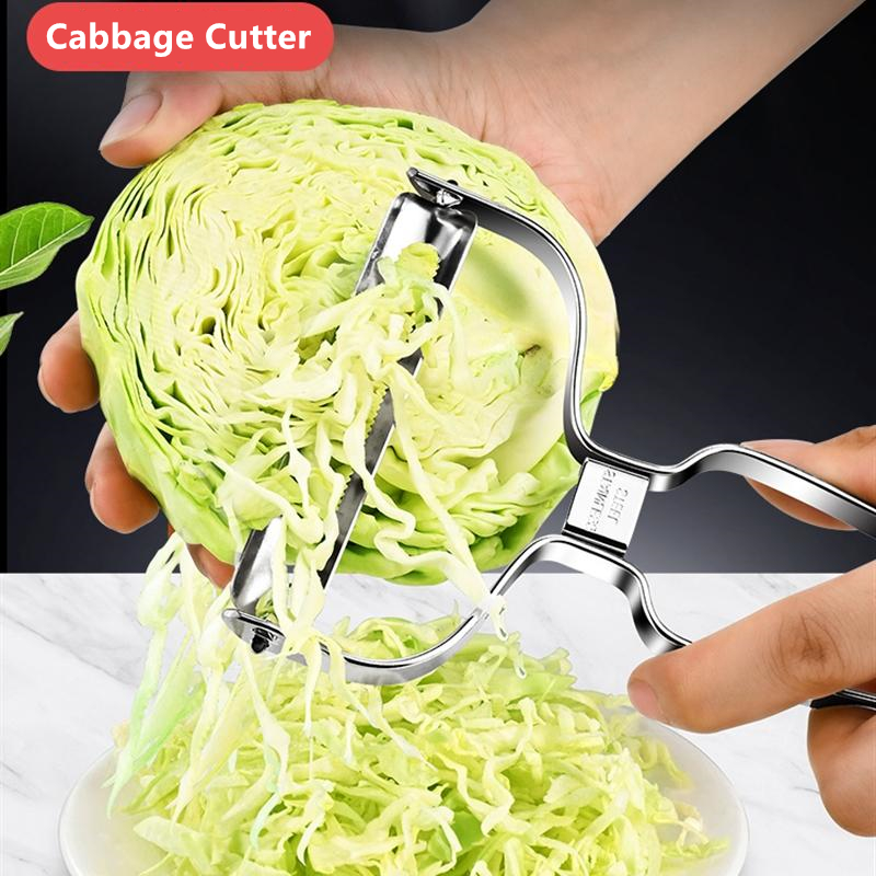 الفولاذ المقاوم للصدأ الملفوف  - مراجعة Kitchen Gadgets Vegetable Chopper وسعره