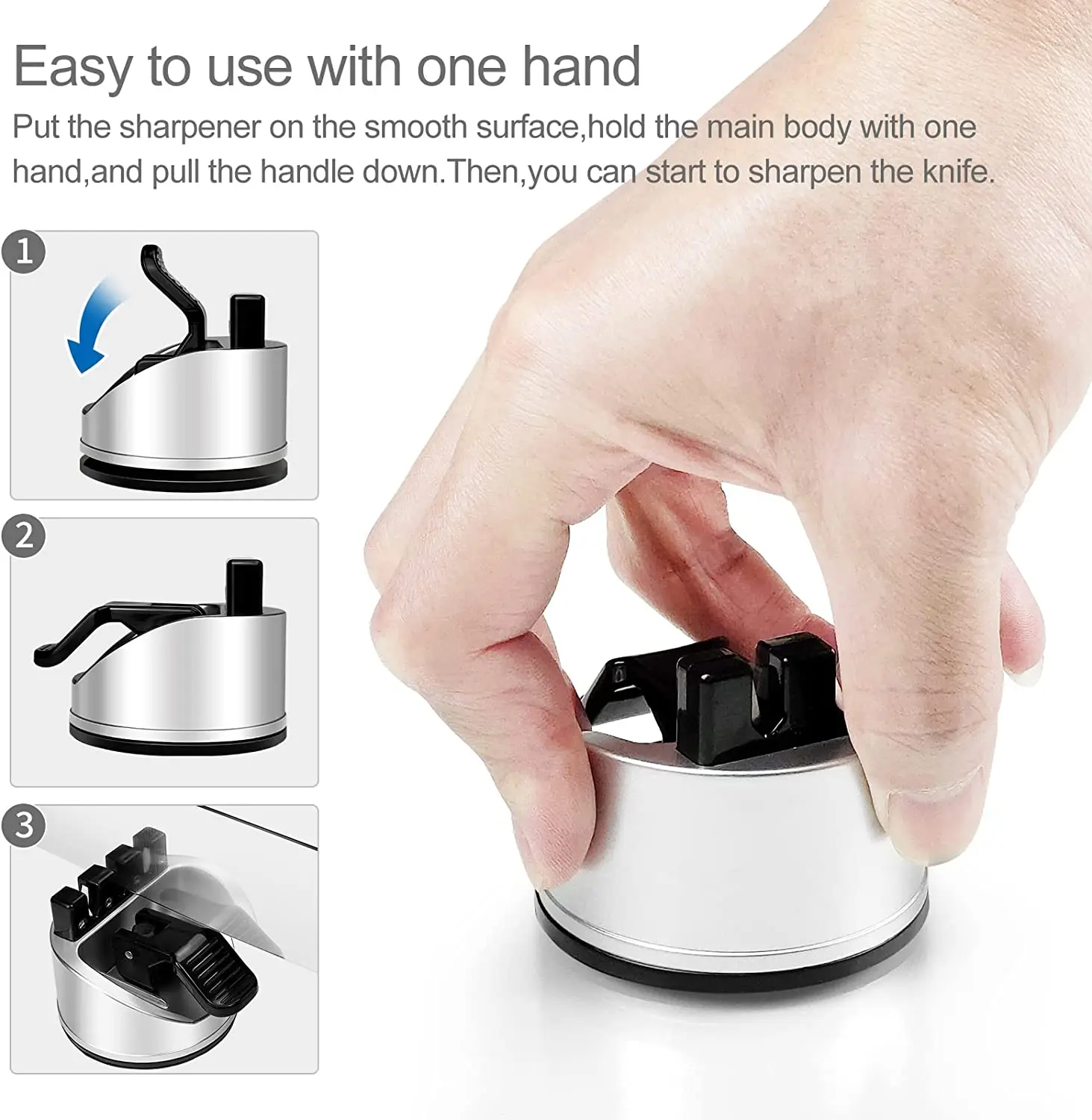 مبراة سكاكين جديدة بدون استخدا - مراجعة Kitchen Gadgets 2025 وسعره