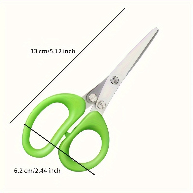 مقص تقطيع بخمس شفرات، مقص متعد - مراجعة Herb Scissors 5 Blade وسعره