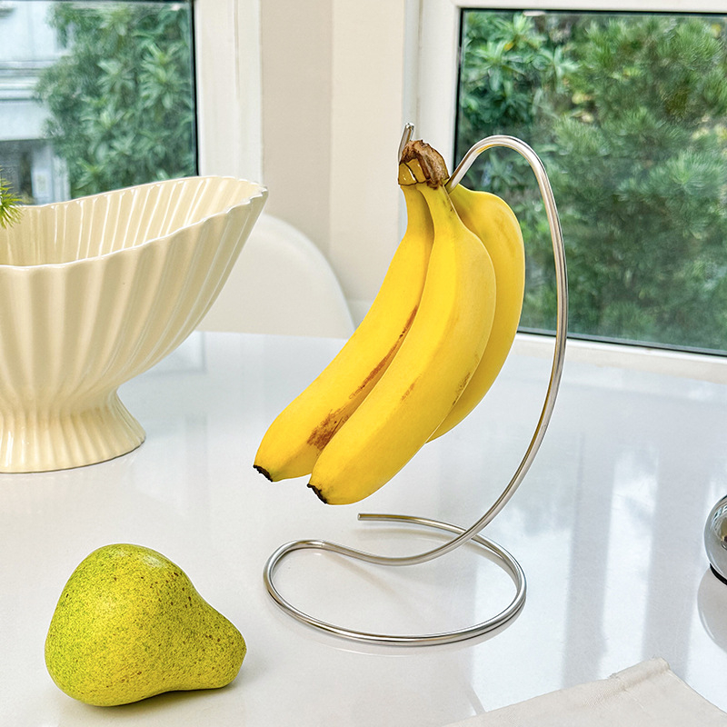 حامل موزة عصري جديد (قطعة واحد - مراجعة Kitchen Gadgets Holder وسعره