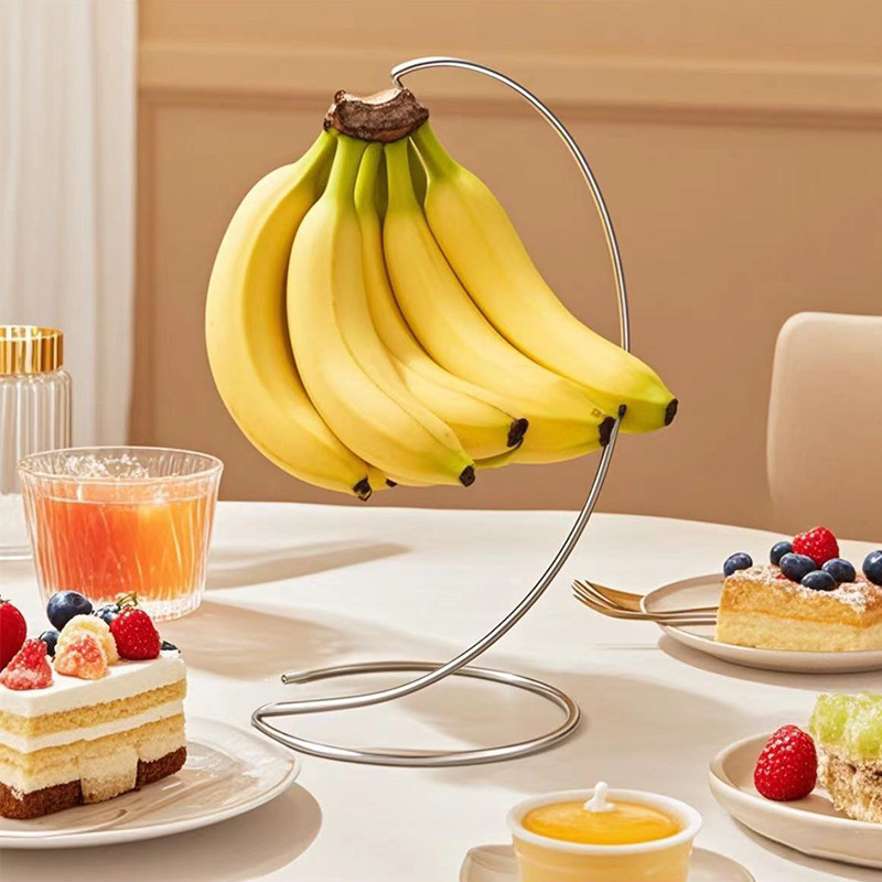 حامل موزة عصري جديد (قطعة واحد - مراجعة Kitchen Gadgets Holder وسعره