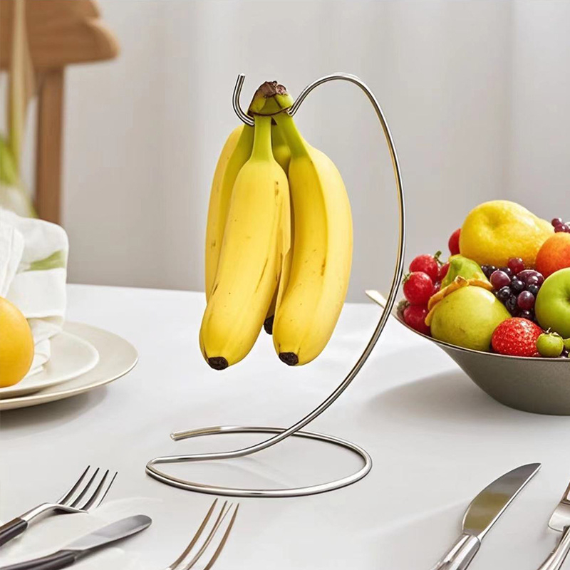 حامل موزة عصري جديد (قطعة واحد - مراجعة Kitchen Gadgets Holder وسعره