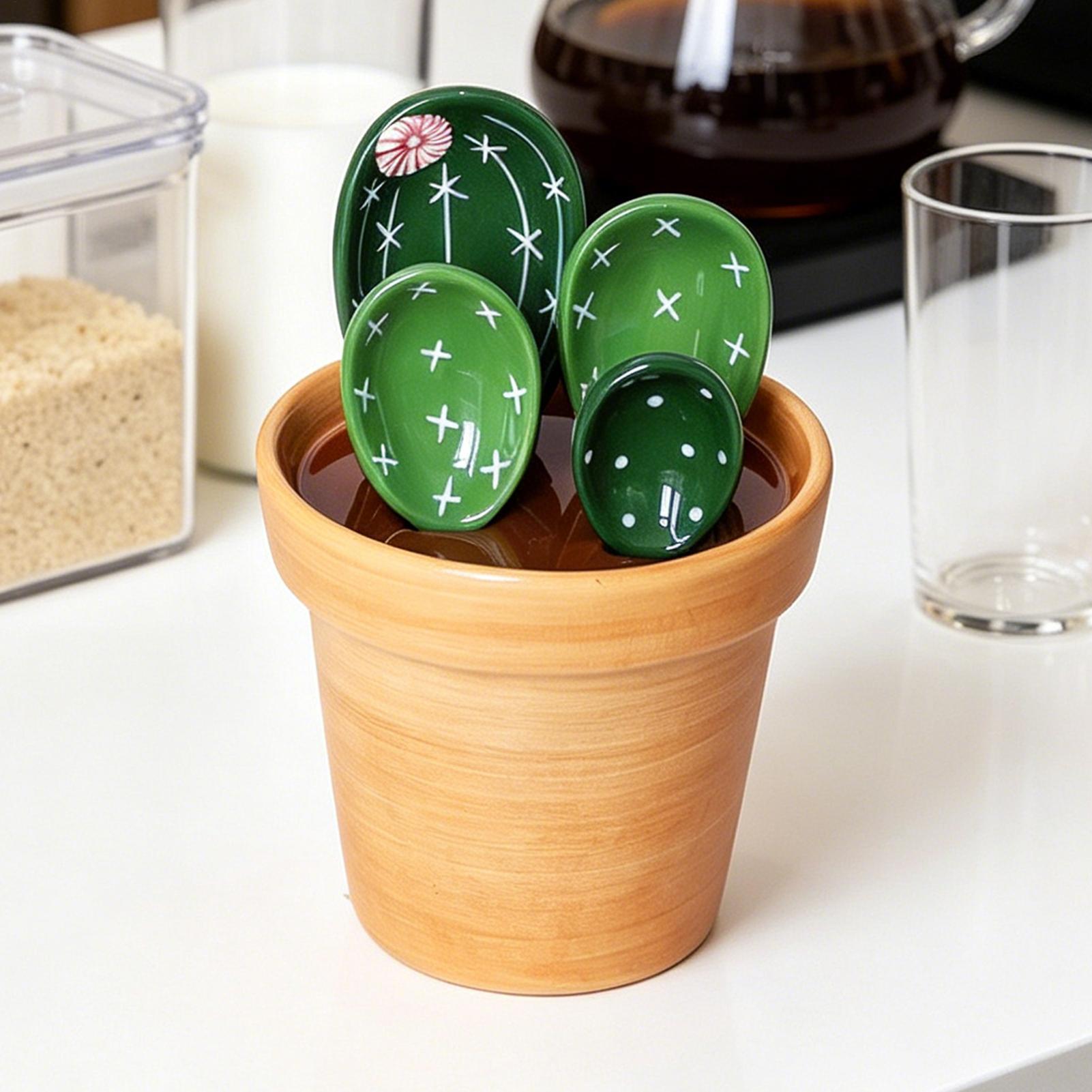 مجموعة ملاعق قياس من 4 قطع، سي - مراجعة Kitchen Gadgets For Small Kitchens وسعره