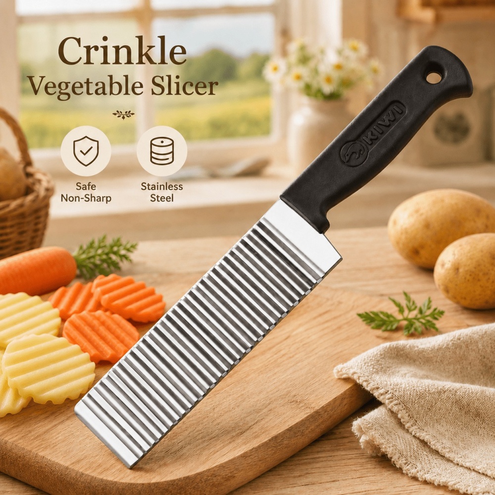 قطاعة بطاطس مموجة من الفولاذ ا - مراجعة Kitchen Gadgets Vegetable Chopper وسعره