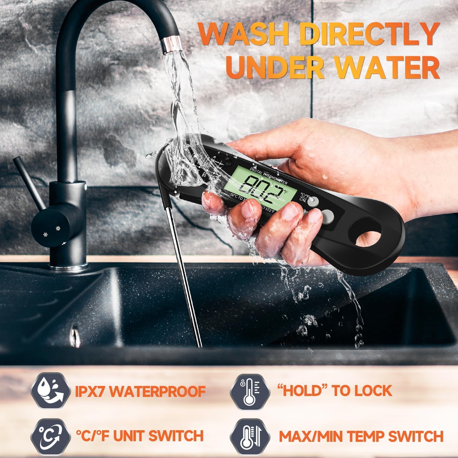 ميزان حرارة اللحوم الرقمي للقر - مراجعة Instant Read Thermometer وسعره
