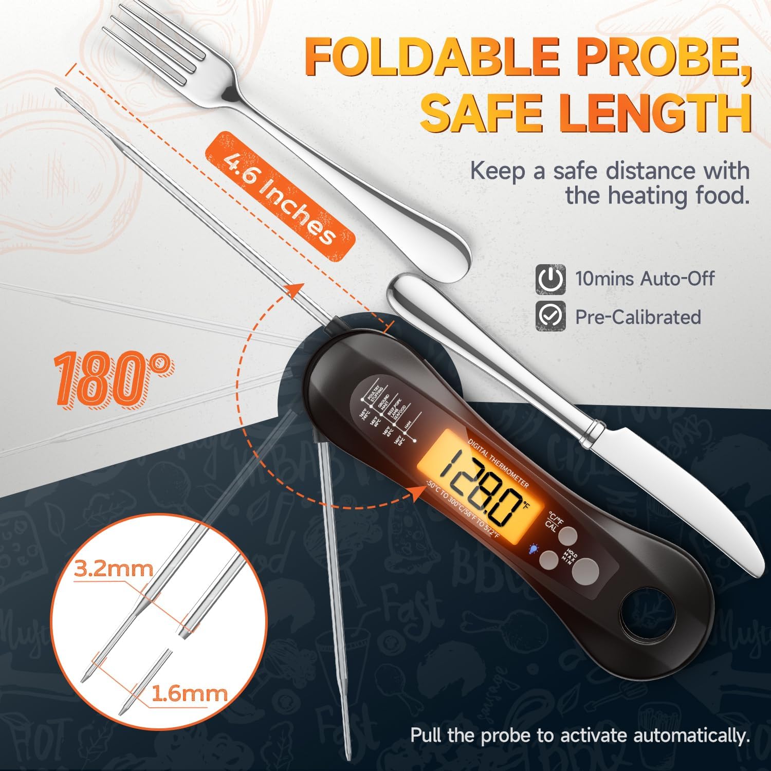 ميزان حرارة اللحوم الرقمي للقر - مراجعة Instant Read Thermometer وسعره