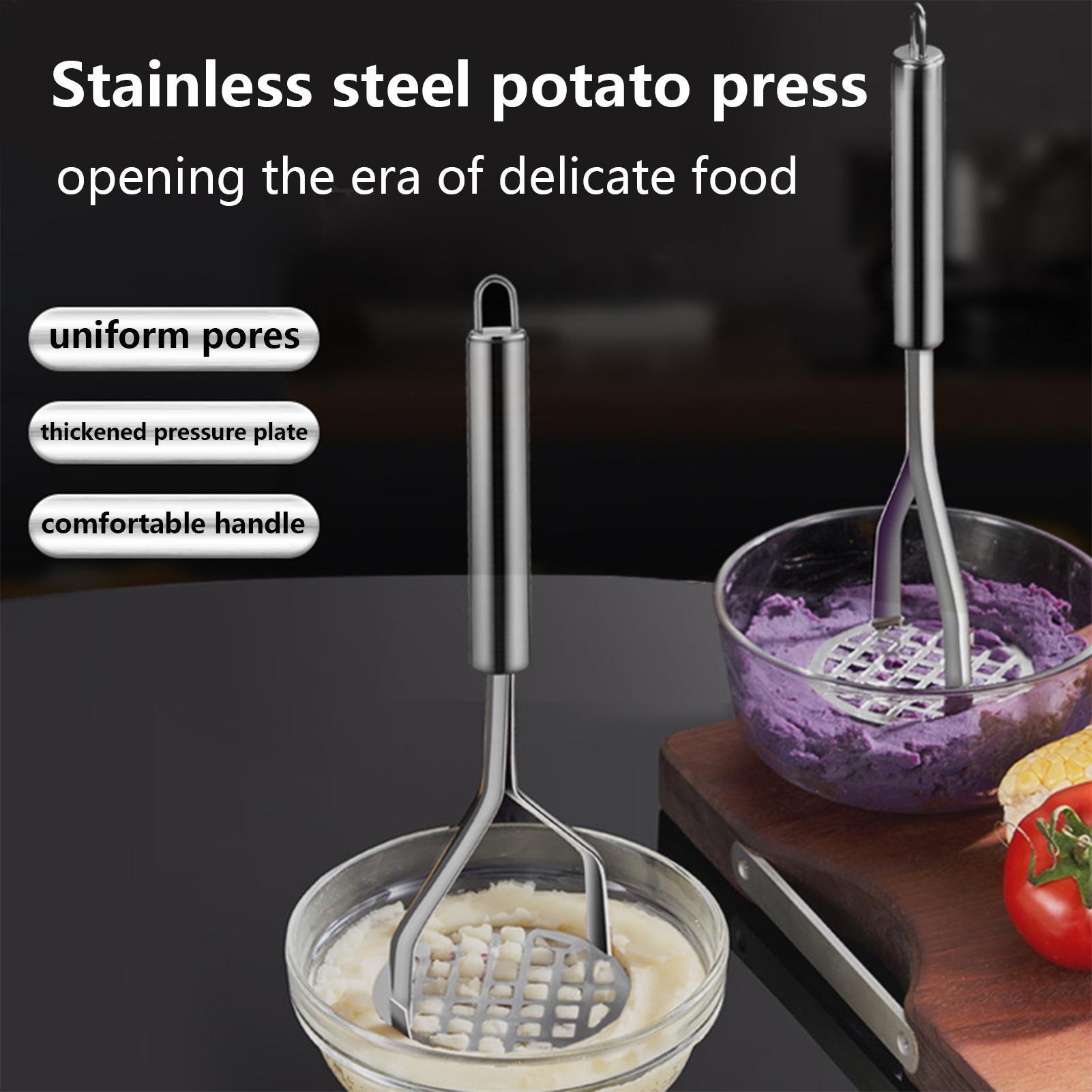 مكبس بطاطس يدوي من الفولاذ الم - مراجعة Kitchen Gadgets For Men وسعره