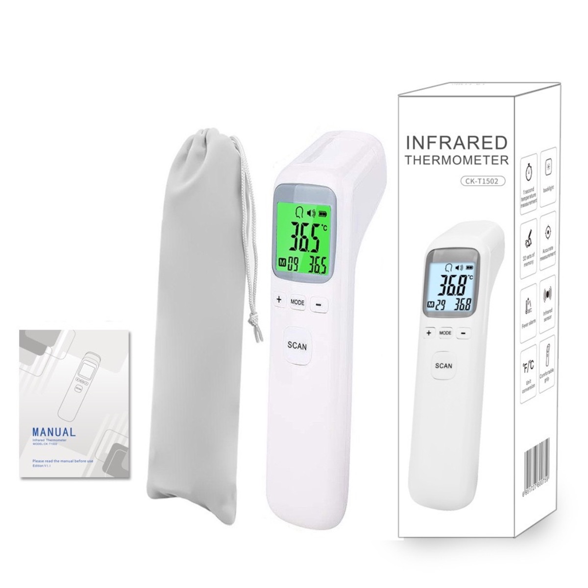 ميزان حرارة للبالغين والأطفال، - مراجعة Instant Read Thermometer وسعره