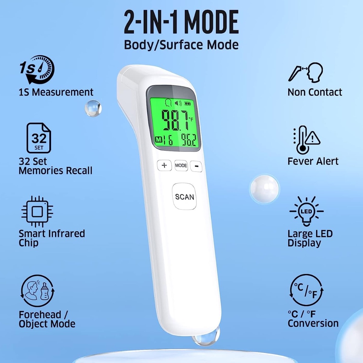 ميزان حرارة للبالغين والأطفال، - مراجعة Instant Read Thermometer وسعره
