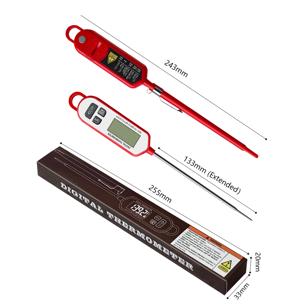ميزان حرارة اللحوم الرقمي، شاش - مراجعة Instant Read Thermometer وسعره