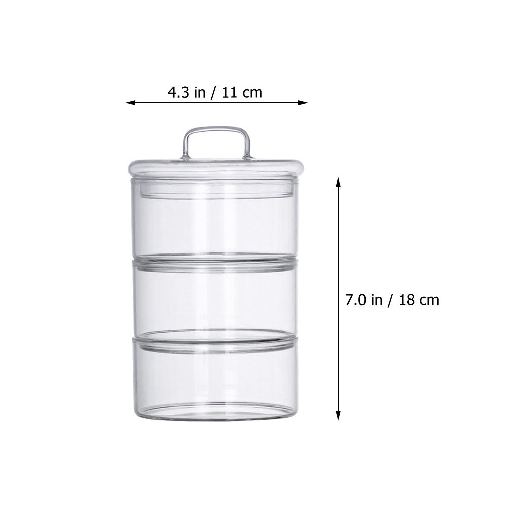 طقم وعاء تخزين زجاجي شفاف للسل - مراجعة Food Storage Containers وسعره