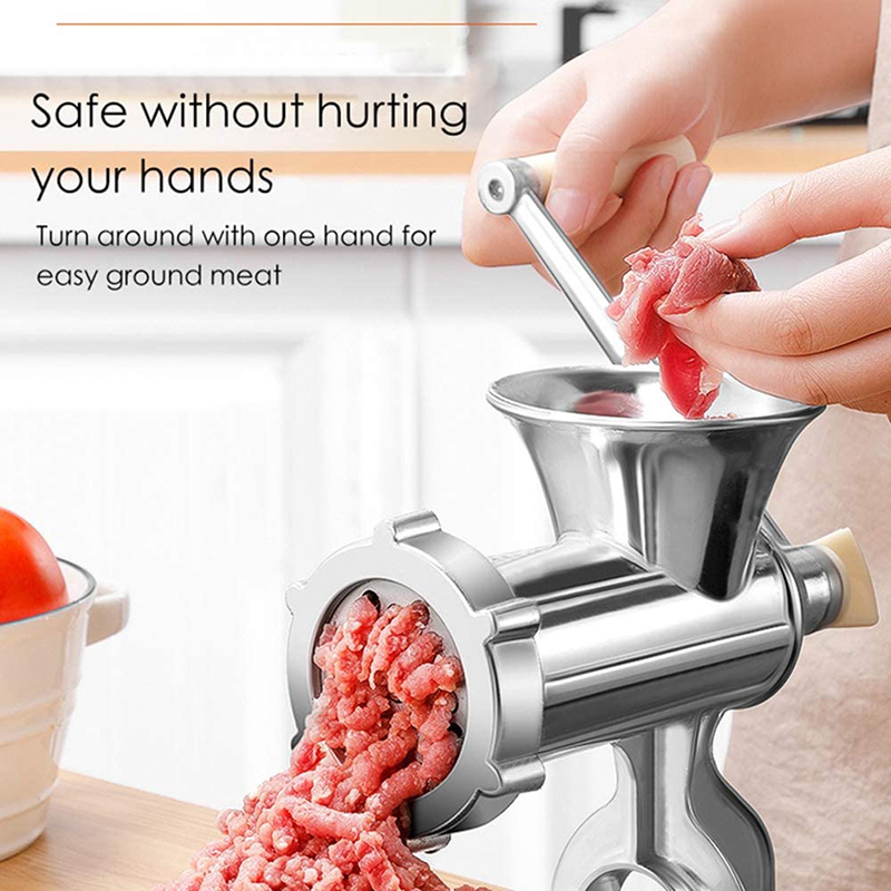 مفرمة اللحم اليدوية السجق اللح - مراجعة Kitchen Gadgets Vegetable Chopper وسعره