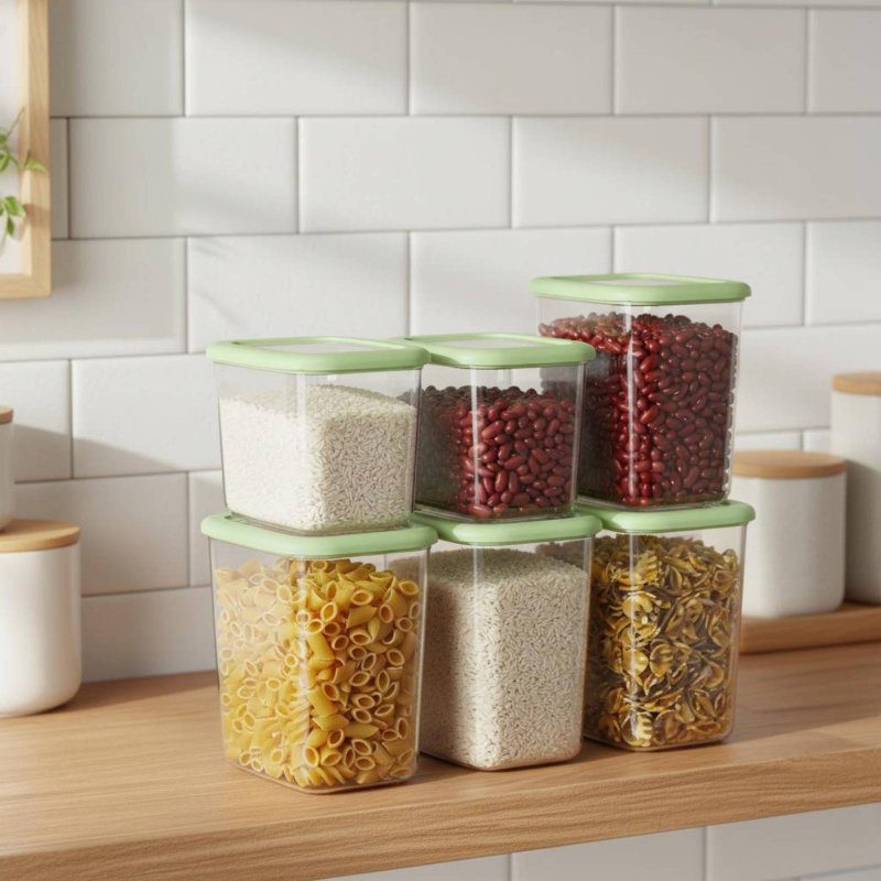 مجموعة من 6 حاويات تخزين طعام  - مراجعة Food Storage Containers وسعره