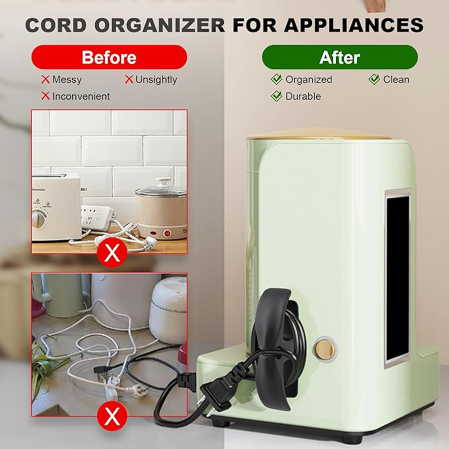 منظم كابل لاصق لأجهزة المطبخ ، - مراجعة Kitchen Gadgets Holder وسعره