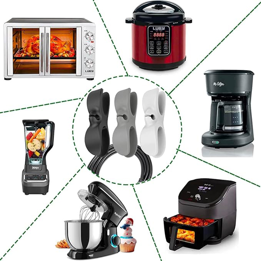 منظم كابل لاصق لأجهزة المطبخ ، - مراجعة Kitchen Gadgets Holder وسعره