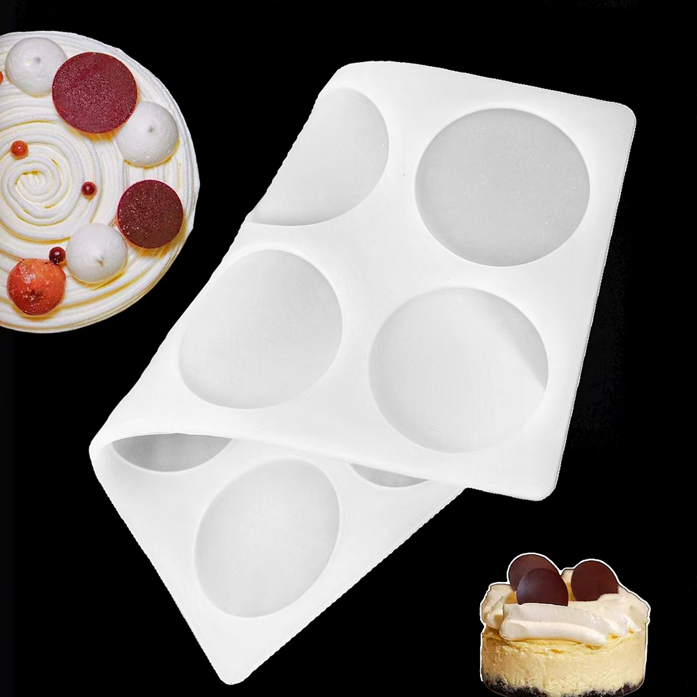 قالب سيليكون أسطواني ذو 8 تجوي - مراجعة Silicone Mold Baking وسعره