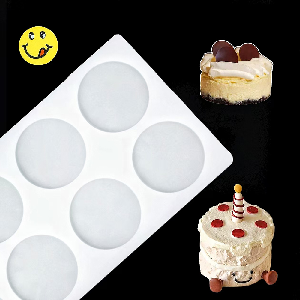 قالب سيليكون أسطواني ذو 8 تجوي - مراجعة Silicone Mold Baking وسعره
