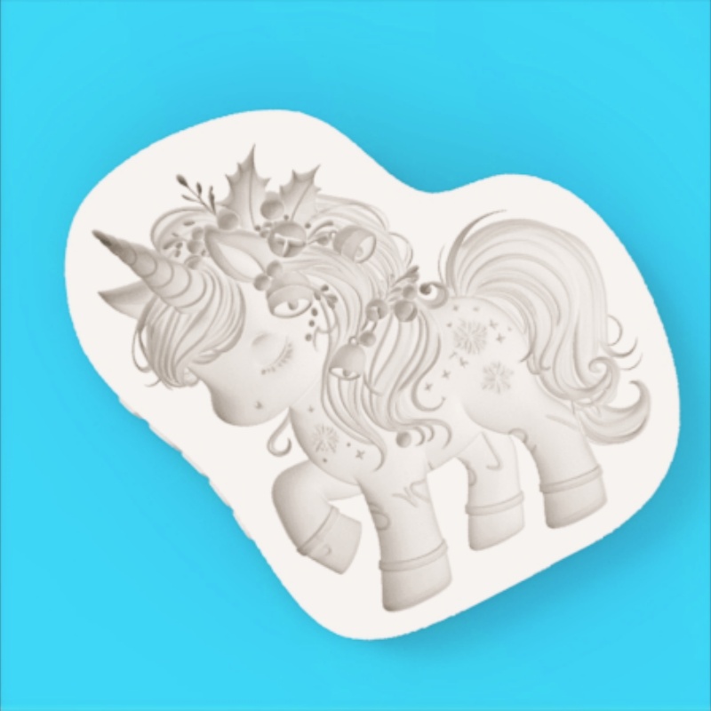 قالب سيليكون على شكل يونيكورن  - مراجعة Silicone Mold Baking وسعره