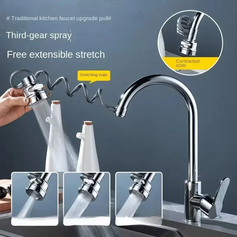 جديد 3 طرق بالوعة صنبور 360 در - مراجعة Quirky Kitchen Gadgets وسعره