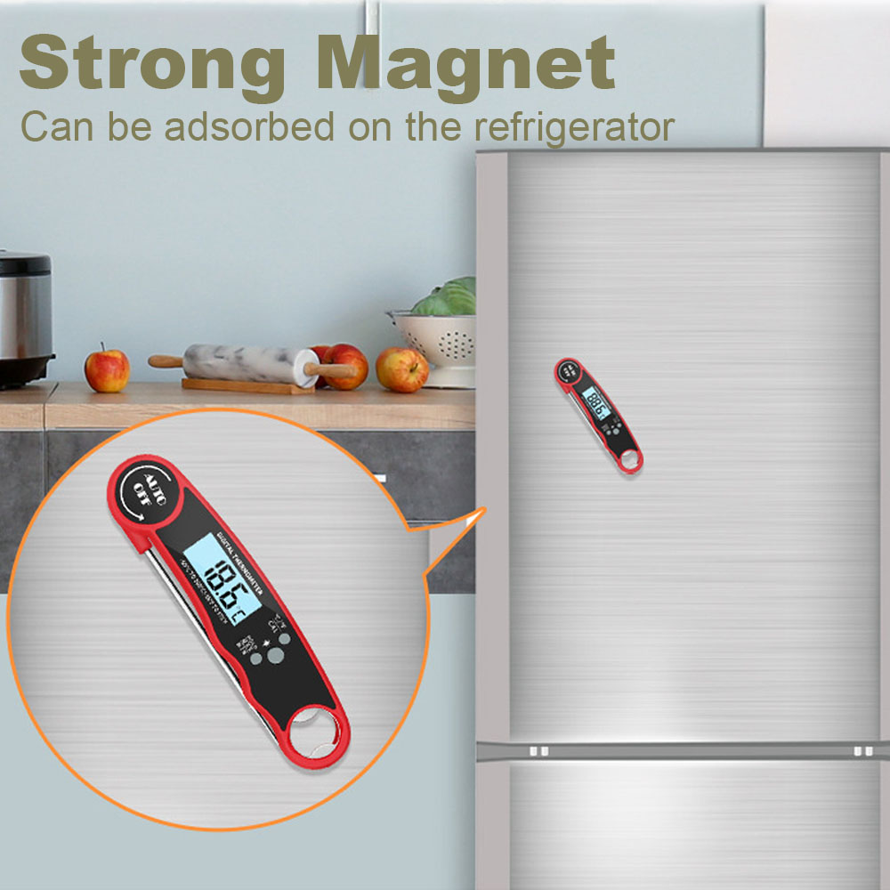 ميزان حرارة رقمي للحوم – ميزان - مراجعة Instant Read Thermometer وسعره