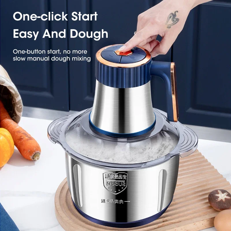 مفرمة لحم كهربائية منزلية سعة  - مراجعة Kitchen Gadgets Vegetable Chopper وسعره