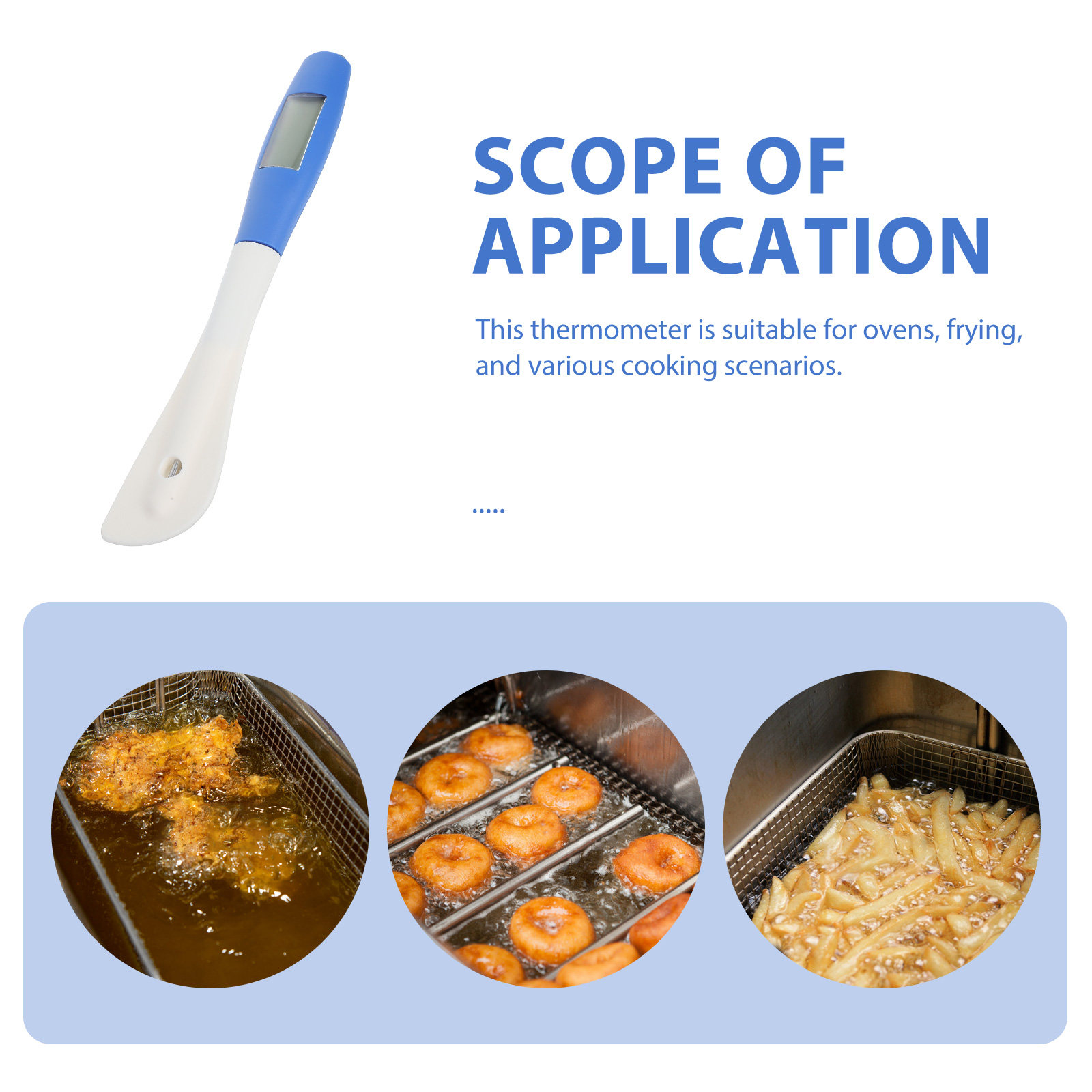 ميزان حرارة رقمي من السيليكون  - مراجعة Instant Read Thermometer وسعره