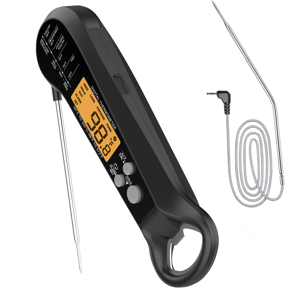 ميزان حرارة رقمي احترافي للحوم - مراجعة Instant Read Thermometer وسعره