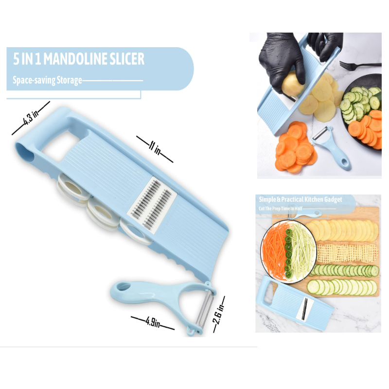 قطاعة خضروات متعددة الوظائف جد - مراجعة Kitchen Gadgets Vegetable Chopper وسعره
